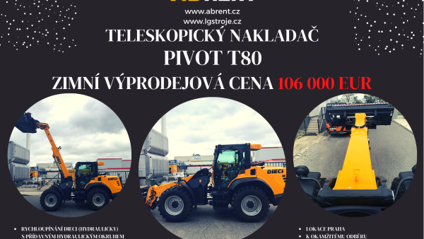 PIVOT T80 za akční cenu PIVOT T80 za akční cenu