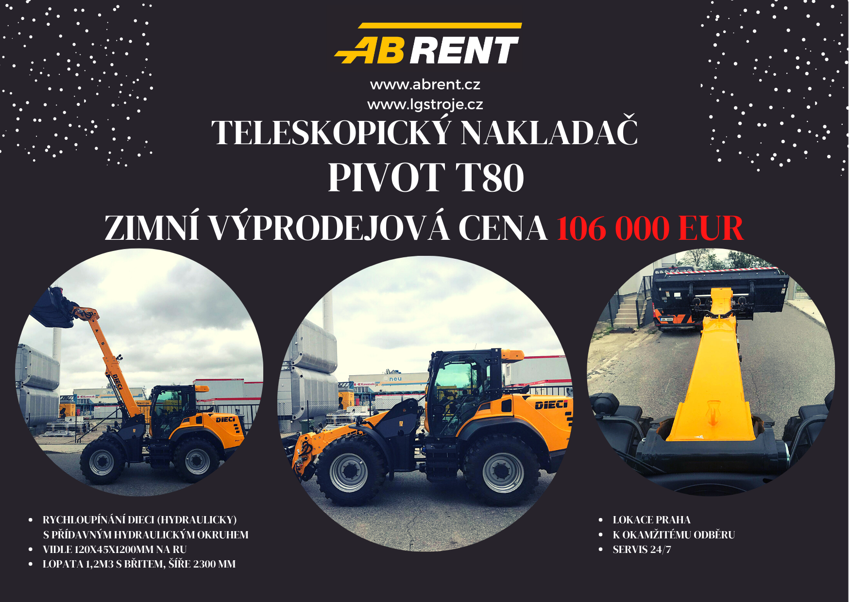 Pivot T80 akce abrent