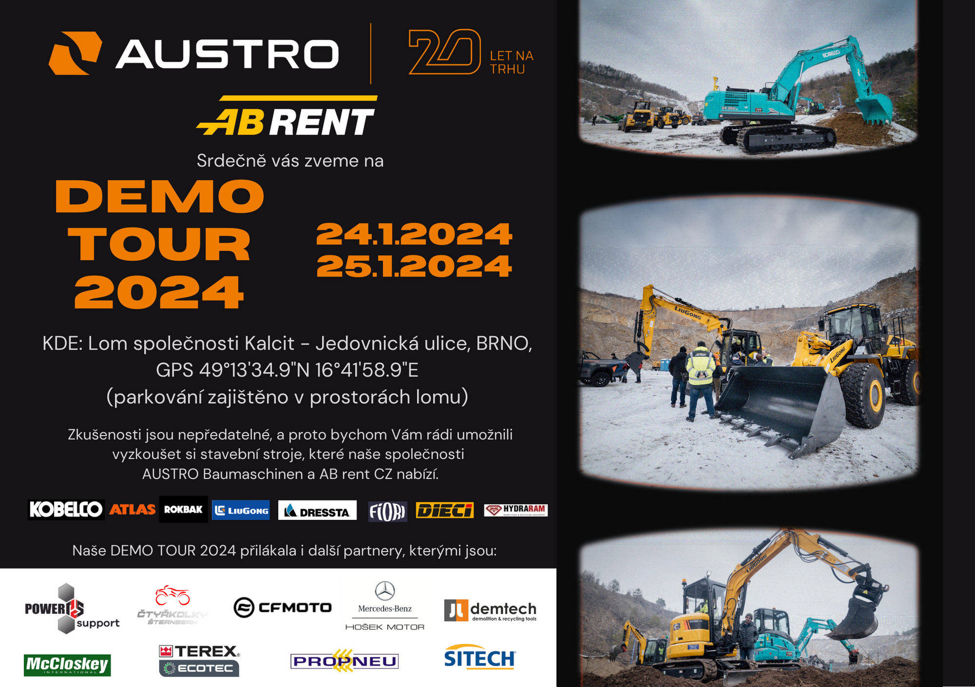Pozvánka DEMO TOUR 2024